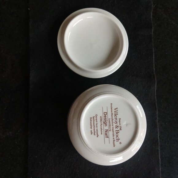 Villeroy Boch Design Naif Porcelain Lidded Trinket Box winter scene horse man - Picture 10 of 16